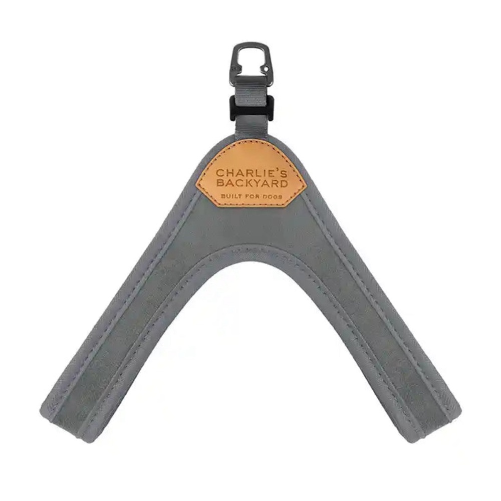 Charlie’s backyard buckle up easy dog harness